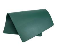 Alipis Coussin de Manucure Double Face en Simili Cuir Imperméable Vert Foncé Coussinet Mains Pliable Accessoire Professionnel pour Salon de Manucure et Usage Personnel