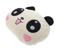 Alipis Coussin De Nuque Panda pour Voiture Oreiller Doux pour Voyage en Avion Sangle Élastique pour Un Confortable