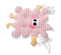 Alipis Coussin de Siège Auto Antidérapant Peluche avec Motif Coussin de Lombaire Multifonctionnel pour Bureau Canapé et Sol Confort Optimal et Nettoyage Facile