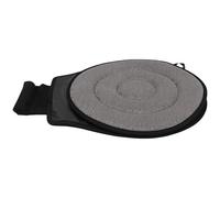Alipis Coussin de Siège Auto Pivotant 360° en Matériau Résistant à L'usure, Gris Double Anneau, Réutilisable, Adapté Personnes Âgées et Femmes Enceintes, Coussin Ergonomique pour Voiture