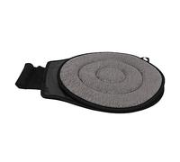 Alipis Coussin De Siège De Voiture Rotatif Double Anneau Gris Pour Personnes Âgées Et Femmes Enceintes Toutes Saisons Matériau Respirant Usage Voiture Et Bureau