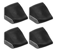 Alipis Coussinets D'échelle Antidérapants 4pcs en Caoutchouc Solide pour Protection des Pieds D'escabeau Sol, Installation sans Outil, Design Professionnel et Pratique