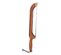 Alipis Couteau à Poignée Ergonomique Trancheuse Sans pour Baguette Gâteau et Toast