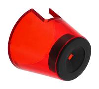 Alipis Couvercle de Lampe à Ongles en Caoutchouc Rouge Protection UV et Filtre, Facile à Nettoyer, pour Manucure et Poste de Travail Professionnel