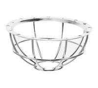 Alipis Couvercle de Protection pour Détecteur de Fumée en Fer Robuste Base Ajustable 106-132 MM Cage pour Sécurité Incendie Protection Tête D’Alarme Compatible et Solide Usage