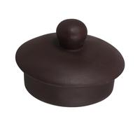 Alipis Couvercle de Théière en Céramique Violet Résistant la Chaleur avec Trou, Accessoire pour Tasse à Thé, Compatible Bouilloire Rétro, Usage la Cuisine et Service Thé au Quotidien