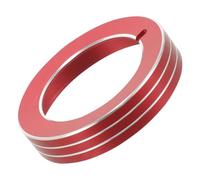 Alipis Couvercle Décoratif pour Commutateur de Phare Accessoire de Tableau de Bord pour Rouge