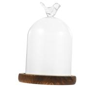 Alipis Couvercle en Verre pour Micro Gâteau De Paysage, Fleur De Vie Éternelle, pour Décor De Protection, 1 Pièce