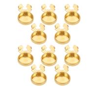 Alipis Couvre-Boutons en Cuivre pour Chemises et Jeans, 15 Pièces, Décoration Polyvalente et Design Simple, pour Mariage et Relooking de Garde-Robe