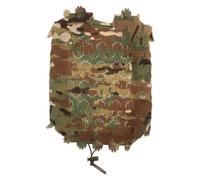 Alipis Couvre-casque Ajustement Rapide et Large Extérieur en Nylon Respirant Camouflage pour Missions de Patrouille en Terrain Escarpé