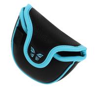 Alipis Couvre-Putter de Golf en PU Doublure Anti-poussière, Broderie Papillon Élégante, Protection pour Putter Maillet à Tige Centrale, Design Stylé pour Hommes