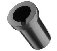 Alipis Creuset Graphite 1Kg Coupe Fusion Métaux Précieux Haute Pureté Résistant aux Alcalis pour Fusion Or Argenté Cuivre Laiton Laboratoires