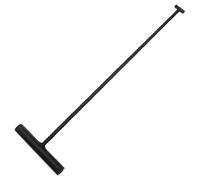 Alipis Crochet de Levage pour Plaques d'Égout en Acier 50 CM X 8 MM Poignée en T Outil Robuste Multifonction pour Extraction de Couvercles de Regard et Grilles de Drainage Usage