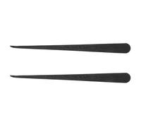 Alipis Crochets et Entretenir Bougies pour Mèches de Bougie Noirs Lot de 2 en Acier Inoxydable, Accessoires pour Bougies Sécurisés, pour Éteindre la Flamme