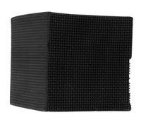 Alipis Cube D’Aquarium au Charbon Actif pour Filtration et Eau Douce Noire | Adsorption Physique, Chimisorption, Retrait des Composés Organiques, Média D’aquarium, Accessoire Noir