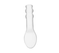 Alipis Cuillère à Crème Visage en Acier Inoxydable Argenté Portable, Outil Compact pour Masser et Appliquer le Masque, pour Maquillage et Transport Facile