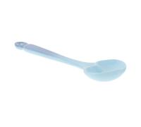 Alipis Cuillère Céramique Forme de Cœur pour Dessert Petite Cuillère et Portable Multifonction pour Verrine Accessoire de Cuisine Élégant Bleu Ciel