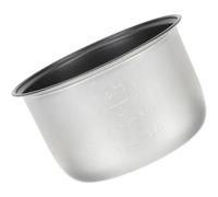 Alipis Cuve Intérieure Antiadhésive pour Cuiseur à Riz 3L en Alliage d'Aluminium Accessoire Compatible pour Cuiseur Électrique Adaptée Cuisson Riz Gâteaux et Soupes Usage Ménager