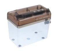 Alipis Déchiqueteuse Manuelle de Bureau Mini Compacte Coupe-Papier A4 pour Documents et Factures Broyeur à Main Portable Noir Outil de Découpe Papier pour Maison et Bureau