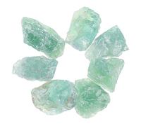 Alipis Décoration Fluorite Verte Exquise Pierre Décorative pour Aquarium Décoration Artisanale pour Maison