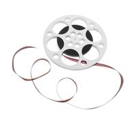 Alipis Décoration Murale Métal Film Reel Vintage Sculpture Cinéma Industrielle pour Café Bar Maison Accessoire Thème Film pour Mariages et Événements