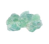 Alipis Décorations Aquarium Fluorite Verte Exquise Pierre Décorative Artisanale Décoration Pierre pour Aquarium Et Maison