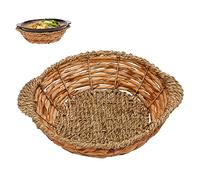 Alipis Dessous de Plat Tressé Résistant Chaleur pour Petite Casserole ou Cocotte Fonte Plat Chaud Tressé Pratique pour Protéger la Table