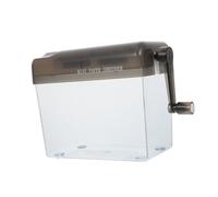 Alipis Destructeur de Papier Manuel Mini Portable pour Documents Bureau et Maison Broyeur Compact à Manivelle Facile à Nettoyer Fournitures Bureau Essentielles