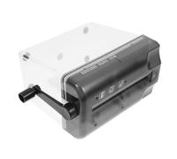 Alipis Destructeur Documents Papier Manuel Compact Portable Broyeur Papier Main Fin et Épais pour Bureau et Maison