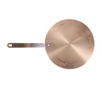 Alipis Diffuseur de Chaleur pour Cuisinière à Gaz Plaque Adaptation Acier Inoxydable pour Induction Ustensiles de Cuisine avec Poignée