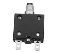 Alipis Disjoncteur à Bouton Poussoir Ac Dc Protection Surcharge Réarmement Manuel pour Circuits Automobiles et Industriels