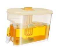 Alipis Distributeur de Boissons Réfrigéré Plastique avec Infuseur de Fruits Carafe à Eau Étanche pour pour Fêtes et Réutilisable