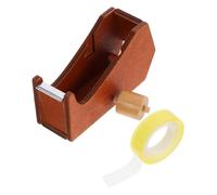 Alipis Distributeur de Ruban Adhésif Bois avec Design Animaux Coupeur de Ruban Pratique pour Bureau et Espace Créatif Élégant et Modèle Baleine