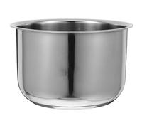 Alipis Doublure de cuiseur à riz pot intérieur instantané pot intérieur de remplacement ustensile de cuisine rice cooker marmite intérieure récipient de cuisson intérieur Acier inoxydable