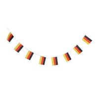 Alipis Drapeau Allemand à Tirer 14X21 CM en Polyester Résistant Décoration Sportive Allemande pour Événements Intérieurs et Extérieurs Ornement Coloré pour Fête Nationale et Supporters