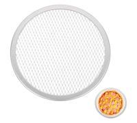 Alipis Écran à Pizza en Aluminium Argenté pour Cuisson Pratique Maison | Finition Polie Lisse, Usage Multifonction, Convient aux Gâteaux en Plaque Crêpes