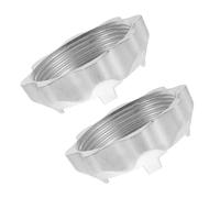Alipis Écrou de Fixation Robuste et Précis pour à Viande en Alliage D'aluminium Argenté, Lot de 2 Pièces Accessoire Cuisine Domestique