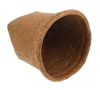 Alipis Élégant Panier À Linge Tissé Orange De Petite Taille Pour Le Rangement Du Linge Domestique