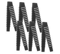 Alipis Embouts de Branches de Lunettes en Silicone Antidérapants, Lot de 6 Paires, Confortables et Protecteurs pour Oreilles, Adaptés la Course, Gymnastique et Activités de Plein Air