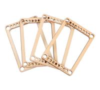 Alipis Ensemble 4 Pièces Mini Planches à Tisser Artisanales en Bois, Outils de Tissage Portables, Métiers à Tisser pour Loisirs Créatifs et Artisanat, Accessoires Compacts pour Tricot