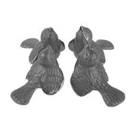 Alipis Ensemble 4 Pièces Ustensiles Cuisine en Fer D’Oiseau pour Végétaliens Sportifs et Femmes Enceintes Accessoire Anti-Anémie pour Alimentation