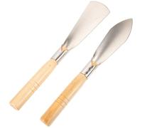 Alipis Ensemble de 2 Pelles de Jardin en Acier Inoxydable Manches en Bois, Outils de Jardinage pour Creuser et Ameublir Le Sol Lors des Travaux de Jardin