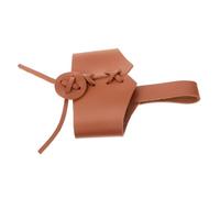 Alipis Ensemble De Coupelles en Corne Verrerie Nervurée Tasses Accessoires Titulaire Café Glacé Mini Tasse Garder La Tasse Porte-gobelet De Voiture Réutilisable Tasse à Café Faux Cuir