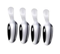 Alipis Ensemble De Cuillères À Thé En Acier Inoxydable Porte-sel Thé Farine Cuillère À Bonbons Polyvalente Pour