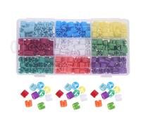 Alipis Ensemble De Marqueurs De Taille pour Cintres À Vêtements Étiquettes De Codage en Plastique pour Pinces À Pantalon en Fil Métallique