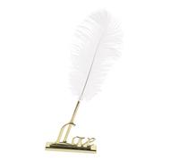 Alipis Ensemble de Stylos de Mariage Blanc avec Porte Love Élégant