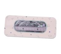 Alipis Ensemble Multifonction de Règles en Plastique Léger et Portable Rapporteur et Équerre, Kit de Dessin pour Architectes et Ingénieurs