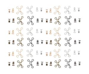 Alipis Ensembles Boutons-Pression À Taille Réglables | Alliage Métallique, Usage Quotidien et Périodes de Variation, pour Pantalons et Jupes