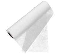 Alipis Entoilage Thermocollant Double Face Blanc Non Tissé Stabilisateur de Tissu Léger pour Couture DIY et Accessoires Vêtements Adhésion Forte et Solide 1 Feuille pour Projets