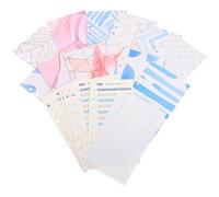 Alipis Enveloppes Budgetaires pour Espèces Set de Pochette Organisateur de Budget Portable Enveloppe Caisse Décorative pour Gestion Financière Personnelle